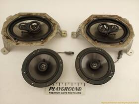 Hed-1683 Ford Truck Bronco Set Of 4 Radio Stereo Audio Speaker Fits 1992-1996 92 93 94 95 96