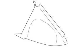 Yf1z-18808-ba Ford Genuine Access Cover