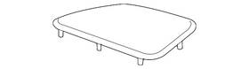 15255117 Gm Genuine Speaker Grille