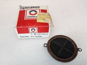 16014612 Gm Nos Oem New Delco Speaker 3 1/2 Inch Part # 16014612 Gm Nos Oem New Delco Speaker 3 1/2 Inch Part #