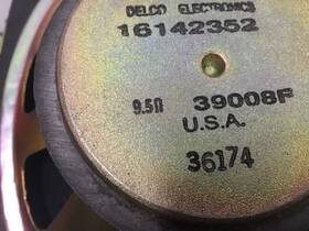 16142352 Gm Delco 6x9 Speakers 9.5 Ohm Oem Chevy Buick Pontiac Oldsmobile Usa Made