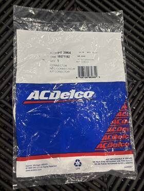 Gm 19371192 Speaker Connector Acdelco Original Equipment Pt3964