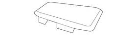 20985965 Gm Genuine Cocoa Passenger Side Rear Compartment Speaker Grille