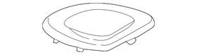 22610731 Gm Genuine Grille-rdo Rear Spkr Neutral
