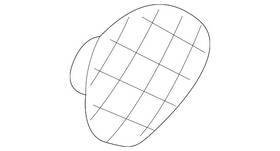22840438 Gm Genuine Cocoa Front Center Speaker Grille