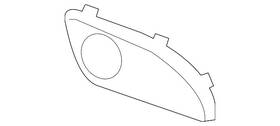 22898675 Gm Genuine Dune Rear Driver Side Quarter Trim Panel Speaker Grille 22898675 Gm Genuine Dune Rear Driver Side Quarter Trim Panel Speaker Grille