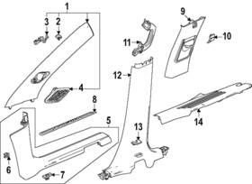 26401375 Gm Genuine Speaker Grille