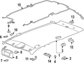 26438558 Gm Genuine Grille