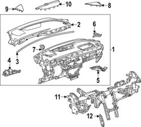 26451758 Gm Genuine Speaker Grille