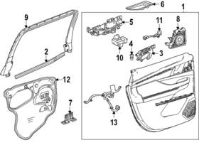 26458134 Gm Genuine Speaker Grille