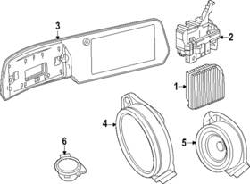 26520433 Gm Genuine F Speaker