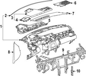 26557705 Gm Genuine Speaker Grille