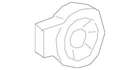 42912773 Gm Genuine Rear Dr Speaker