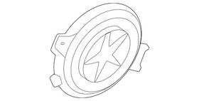 84266283 Gm Genuine Body Rear Corner Upper Garnish Molding Speaker