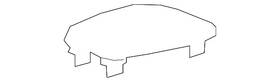 84489815 Gm Genuine Artemis Radio Front Center Speaker Grille