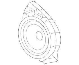 84899140 Gm Genuine F Speaker