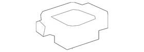 96673604 Gm Genuine Parts Front Door Upper Radio Speaker And Grille