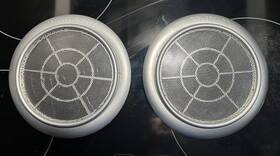 22407 Harman Kardon Rg/22406 Rg/22407 Mini Cooper R50 R52 R53 2002-2006 Front Door Speaker Covers