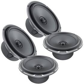 Mpx1653 Hertz 2 Mpx 165.3 6.5 Inch 2-way 4-ohm Coaxial Speakers Pairs 400w Rms
