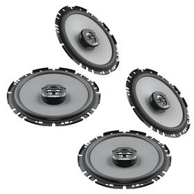 200w Hertz X170 2 2-pairs X 170 800w Peak Rms 6.75 Inch Coaxial Speakers