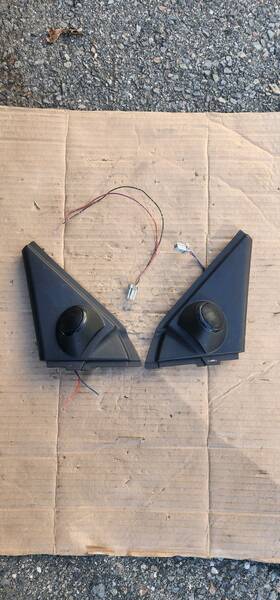08a54-s10-0010 Honda 97-01 Cr-v Oem Tweeter Pods With Harness Crv Rd1 Complete Set Of 2 Left And Right