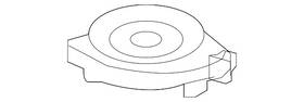 39122-shj-a00zb Honda Genuine Tweeter Cover
