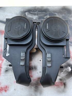 84470-sh3 Honda Civic Si Genuine Rear Speaker Side Shelf Left And Right /new Speakers