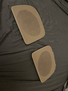 84568-sdb-a00zb Honda 03 Thru 07 Accord Rear Speaker Grills Pair Ivory Color Oem Factory
