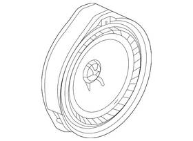 8a420-t20-a31 Honda Genuine Speaker 8a420-t20-a31 Honda Genuine Speaker