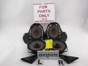 644.hy1u07 Hyundai As Is Tiburon Set Of Speakers Audio Radio Fits 2004-2008 04 05 06 07