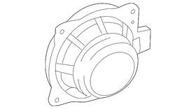 96330-f5500 Hyundai Genuine Door Speaker