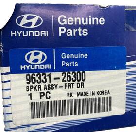 96331-26300 Hyundai Genuine Parts Front Dr Speaker Assembly 9633126300