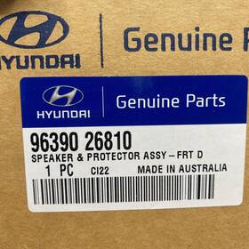 96390-26810 Hyundai Genuine Parts 9639026810 Door Speaker And Protector Assembly Front Oem