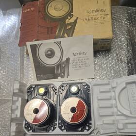 4652cfp Infinity Never Used Pair Reference Series Car Speakers. Free Shipping
