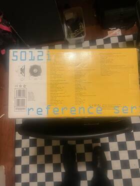 5012i Infinity New Reference 5 1/4 Inch 2 Way Speakers Nos Vintage