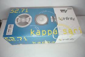52.7i Infinity Kappa Series Mid 2 Way Retro Rare Old School Speakers New