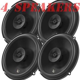 Pr603f Infinity 6-1/2 Inch 2-way Car Audio Replacement/upgrade Speakers Qty 4