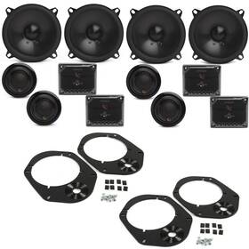 Ref507cf Infinity 2 Sets 5.25 Inch Reference Component Speakers With Adapter Plates