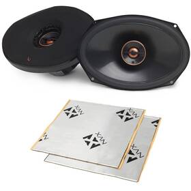 Ref9632ixam Infinity Sdsk2 Ref-9632ix 200w 6x9 Inch Coaxial Speakers With Sound Damping