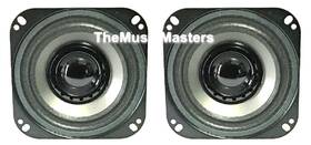 Isrs400 Installation Solutions Pair 4 Inch Dual Cone Car Stereo Audio Speakers Factory Style Oem Replacements