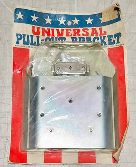 Isp As-130-mpx Nos 1970s Radio Quick Removal Adapter Plate 8 Track Cassette