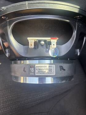 Alt080500wf08fa Italy Car Speaker With Box Size 18 Code 8mb500 Number 0114121170085
