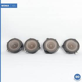 1x4318808ab Jaguar 02-08 X-type X400 Front Rear Right Left Door Loud Speaker Set Of 4 Oem