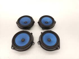 C2c3130 Jaguar 04-09 X350 Vanden Plas Rear Left Door Speaker Loudspeaker Set Alpine