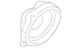 C2d2678 Jaguar Genuine Front Dr Speaker C2d2678 Jaguar Genuine Front Dr Speaker