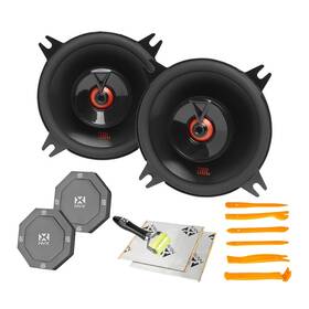 Btk106 Jbl 050036363983 Club 422f 70w 4 Inch Coaxial Car Speakers Nvx Complete Install Kit