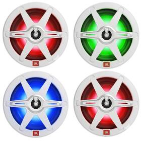 2jblmarspkcb82am-oem Jbl 4x 8 Inch 450w 2-way Oem Replacement Marine Rgb Led White Speakers With Grilles 2jblmarspkcb82am-oem Jbl 4x 8 Inch 450w 2-way Oem Replacement Marine Rgb Led White Speakers With Grilles