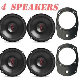 627f Jbl 737558779996 Stage3 6.5 Inch Car Speakers Front And Rear For 2000-2012 Mitsubishi Eclipse