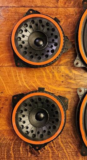 861600r110 Jbl Toyota Highlander 14-19 Rear L&r Door Speakers X 2 Pair Oem