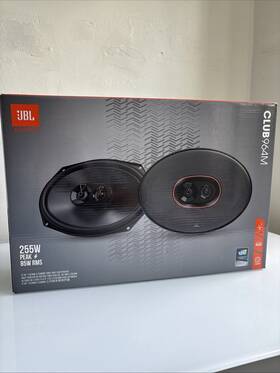Club964m Jbl 6 Inch X9 6x9 510w Total Power Club 3-way Car Rear Deck Oval Shelf Speakers 964m